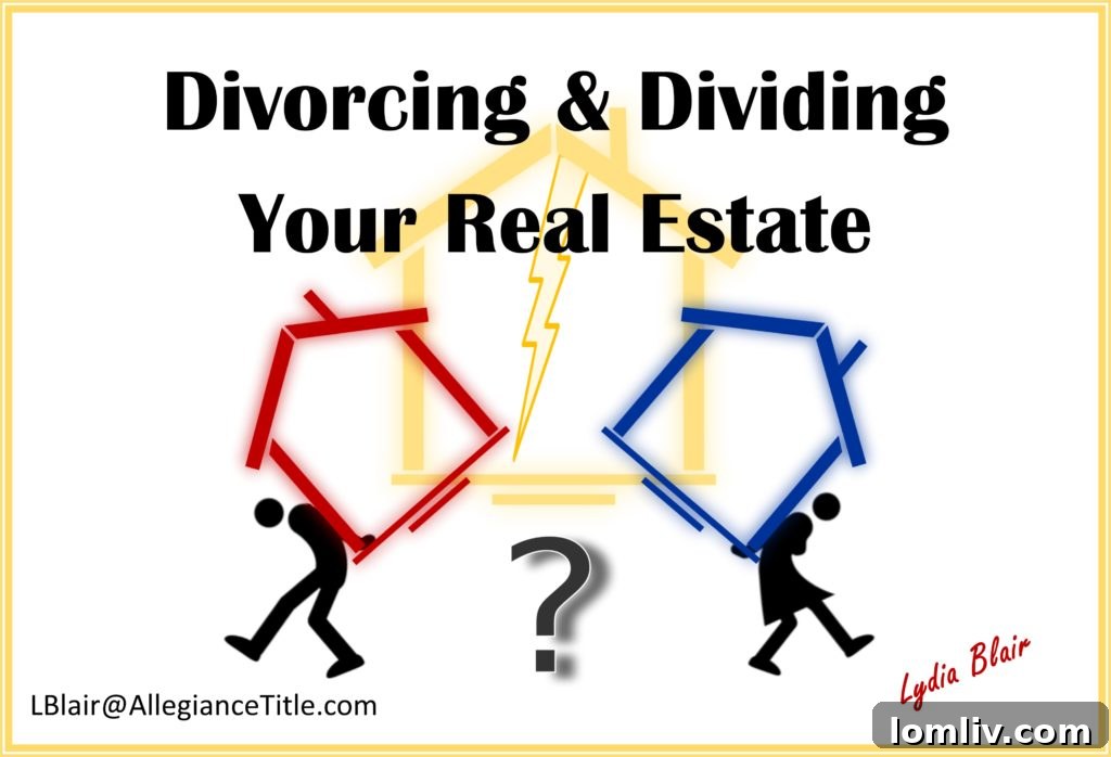 Divorce and real estate challenges: A couple discusses the sale of their marital home