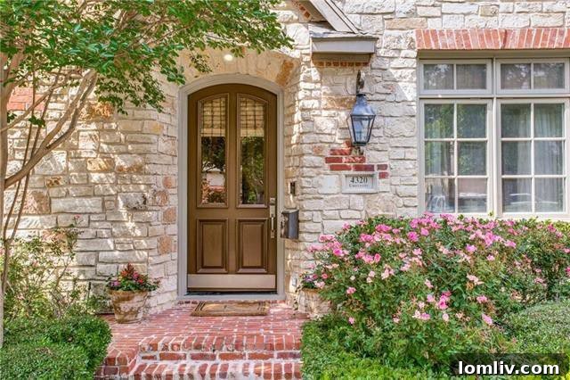 Spacious Living Area with Fireplace in University Park Family Home