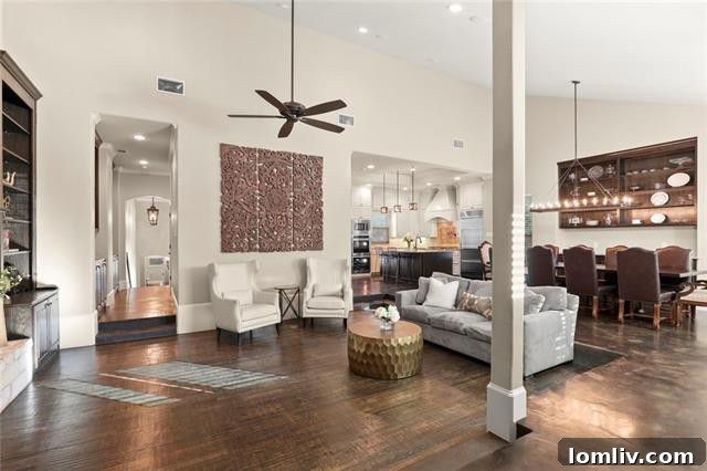 Modern Chef's Kitchen in Dallas Home