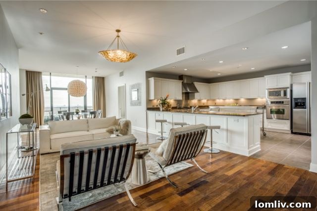 Highland Residences Unit 704 interior Dallas