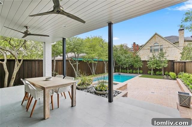 Elegant vanity area within the master closet, illuminated by natural light
