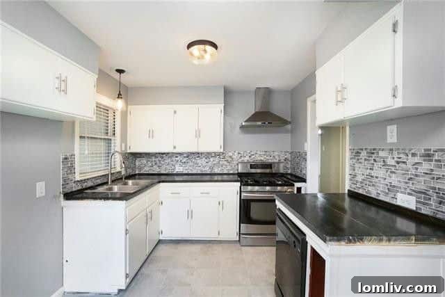 Bright and Updated Eat-in Kitchen