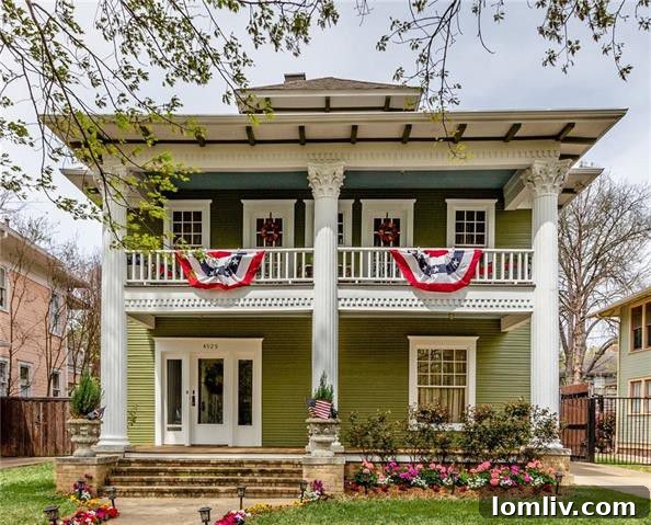 Historic Home at 4929 Worth Street, Munger Place, Dallas