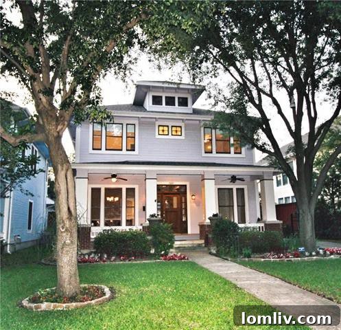 Historic Home at 5007 Reiger Avenue, Munger Place, Dallas
