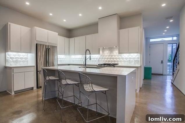 4685 Deere Street Modern Home Kitchen View