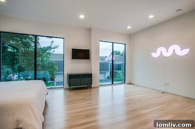 4685 Deere Street Modern Home Bedroom