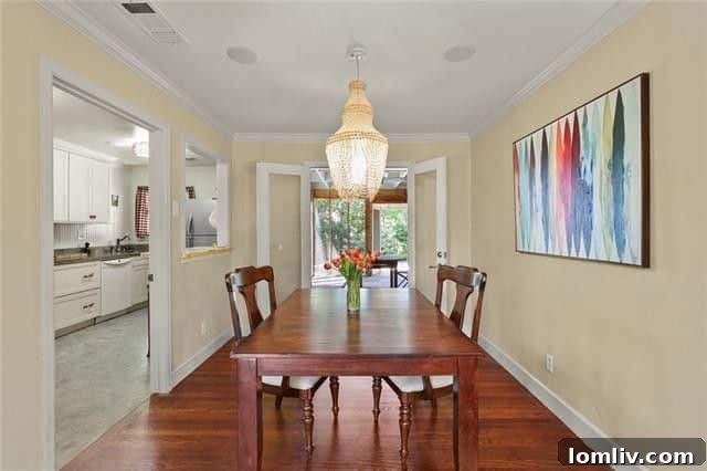 Cozy living room with character