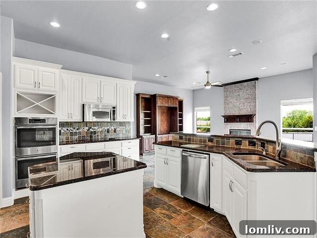 Bright and inviting dining area connected to the open kitchen and living space