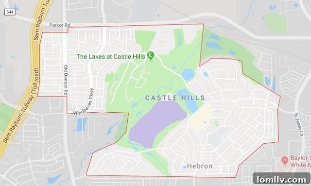 Enchanted Hill's central location in the DFW Metroplex