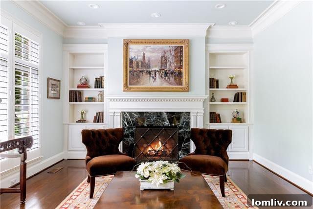 Gourmet kitchen and dining area in 6530 Meadow Road, Dallas