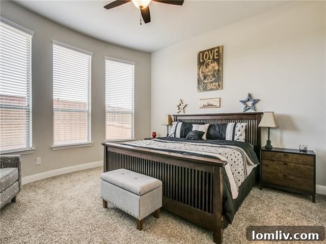Luxurious Master Bathroom with Soaker Tub and Dual Sinks