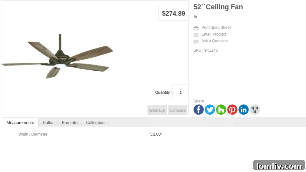 Fort Worth Lighting Transitional Fan