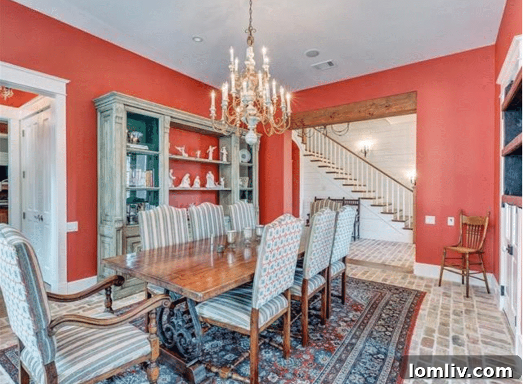 Elegant Interior Design with Rustic Accents