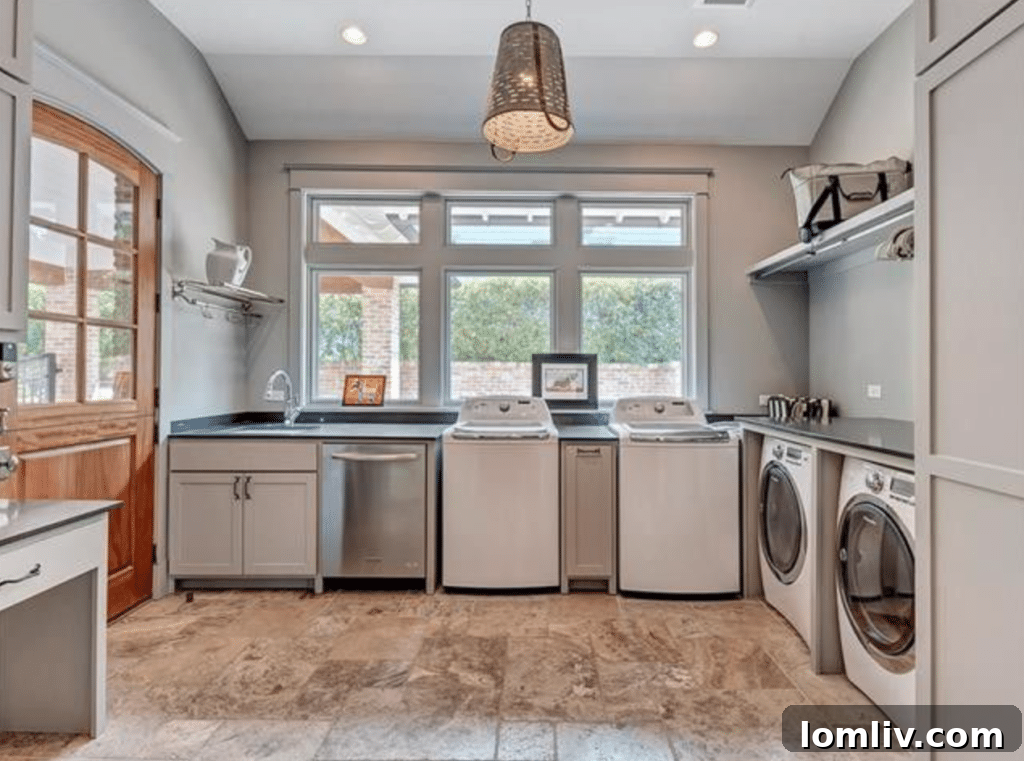 Spacious and Functional Laundry Room