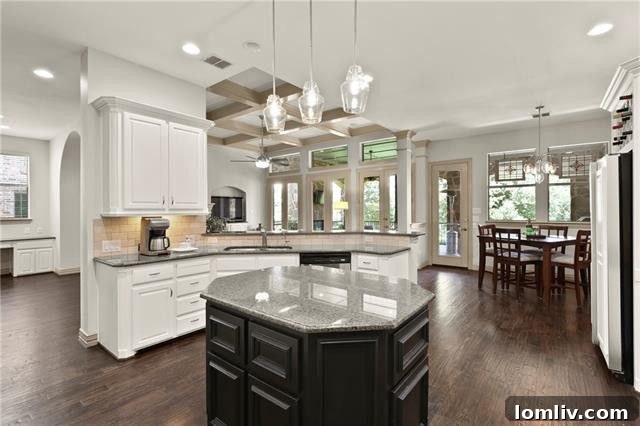 Formal-Dining-Room-with-Fireplace-Tray-Ceilings
