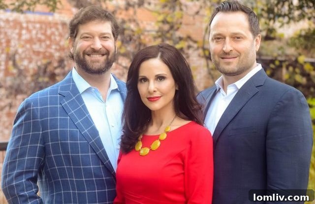 Bradley Anderson, Alexa Conomos, and Brooks Anderson of the Anderson-Conomos real estate team, keynote speakers for the East Dallas Economic Summit.