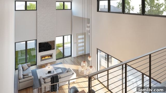 Dallas Builders Association Showcases Northfield Development 4 Modern Home Living Space by Northfield Development