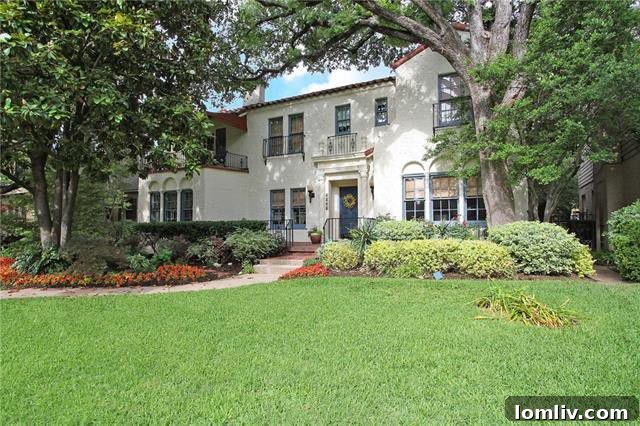 Stunning 1920s Spanish Colonial Home in Kessler Park, Dallas