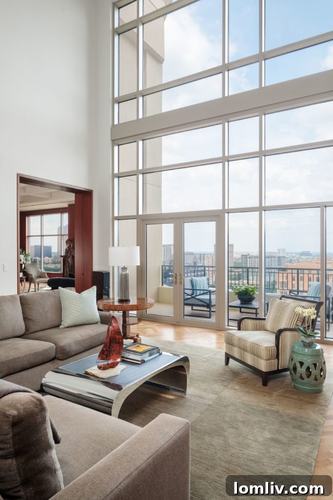 A closer look at the kitchen's warm mahogany cabinetry and state-of-the-art appliances.