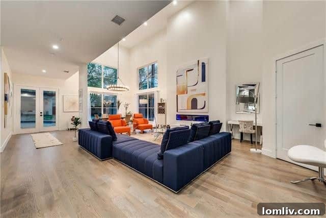 Spacious Living Room in New Construction Home
