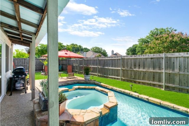 Children's Playground Accessible Directly from the Backyard