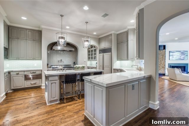 Elegant bedroom with luxurious bedding and ample natural light in a Dallas luxury home