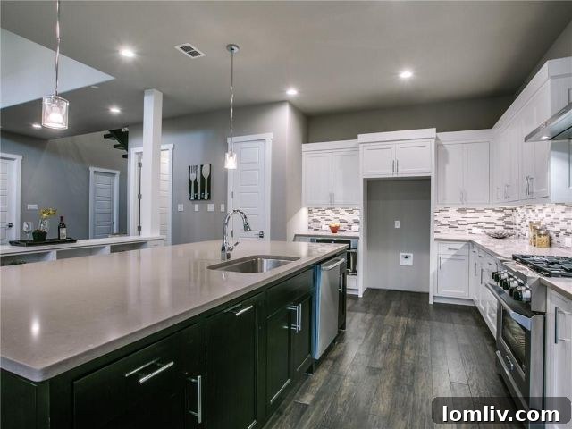 Interior View of a Transitional Style JLD Custom Home