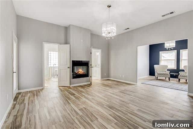 Inviting Interior View of Grand Prairie Home