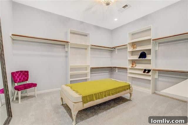 Luxurious Master Bathroom with Claw-Footed Tub and Fireplace