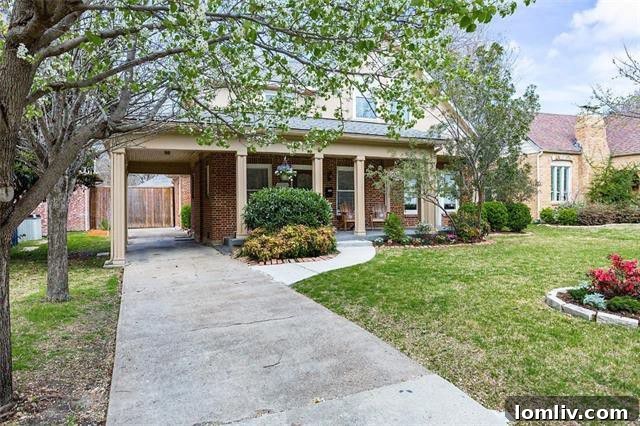 Charming facade of the M Streets Craftsman home for sale