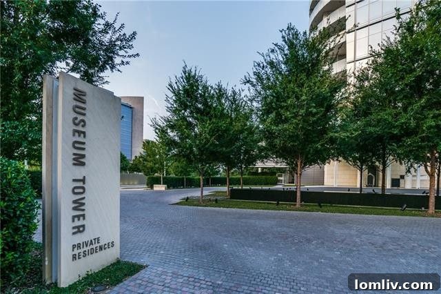 Museum Tower 36th-Floor Unit with Breathtaking Views For Lease 3 Museum Tower apartment interior with city views