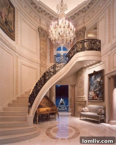 An interior shot of a luxurious Cole Smith designed home