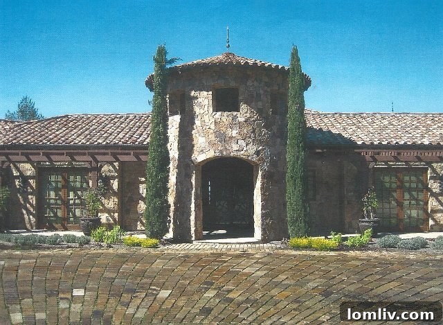 Elegant facade of a Cole Smith custom residence