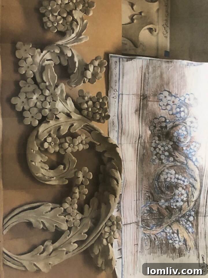 Architect Cole Smith reviewing design plans