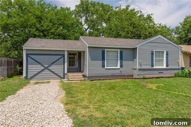 Top-Rated Gonzalez Elementary Zone: Renovated & Affordable Family Home 5 View of the home's exterior from the backyard