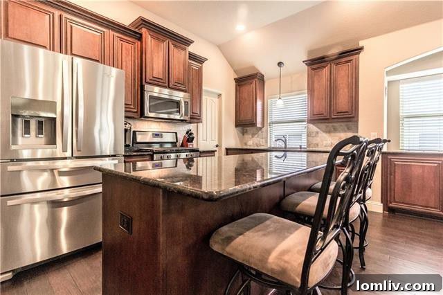 Burleson: Your Luxury Country Escape for Under $400K 15 Modern Kitchen with Hardwood Floors on Woodlawn Avenue