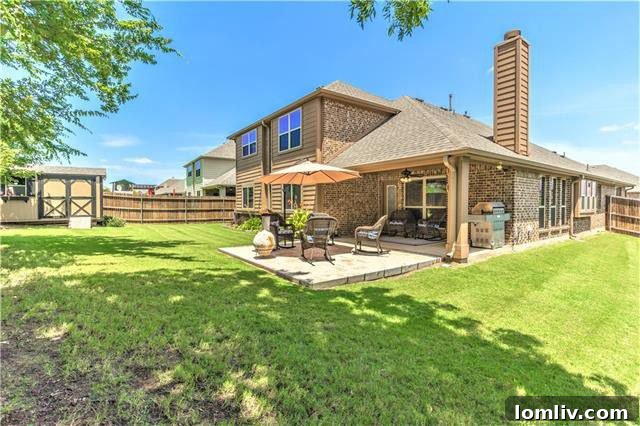 Burleson: Your Luxury Country Escape for Under $400K 17 Serene Backyard Backing to Woods on Woodlawn Avenue