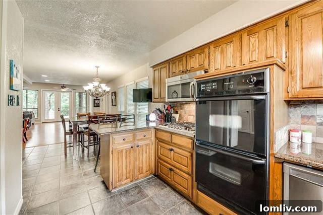 Burleson: Your Luxury Country Escape for Under $400K 5 Dining Area with Wood Floors in Burleson Home