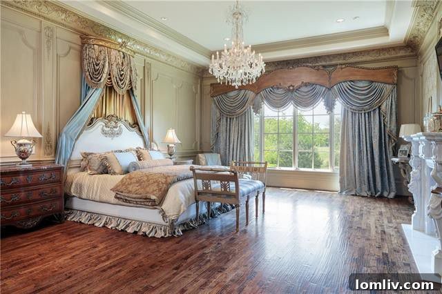 Luxurious Master Bedroom in McKinney's Chateau Lumier