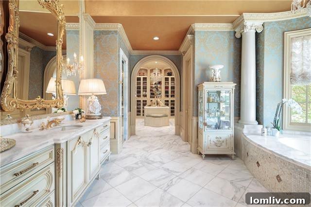 Sophisticated Home Office or Library in McKinney Luxury Estate