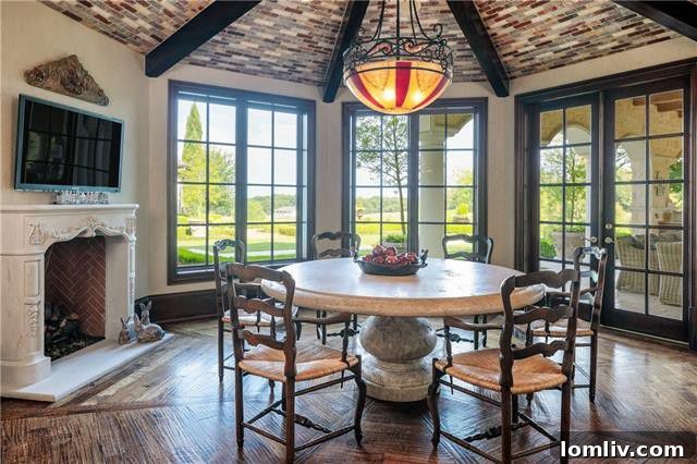 Breathtaking Views and Privacy from Chateau Lumier, McKinney Estate