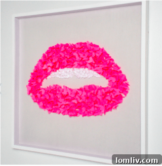 Scout Design Unveils 5 Must-See Home Trends 6 The Kiss - JenLin 3D Butterfly Artwork at Scout Design