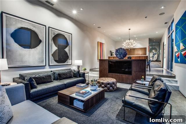 2843 Lee Street Art Lighting - Modern Interior Details