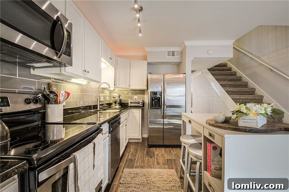 Private Gated Side Yard in Oak Lawn Condo