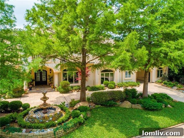 Plano Luxury Home Exterior with Pool