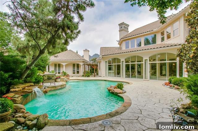 Plano Home Outdoor Living Space