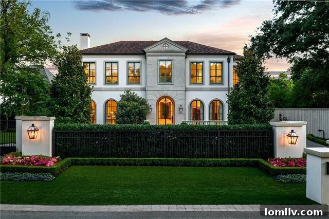 Timeless Elegance: A Modern Neoclassical Estate in Old Preston Hollow 2 5522-Falls-Rd-1