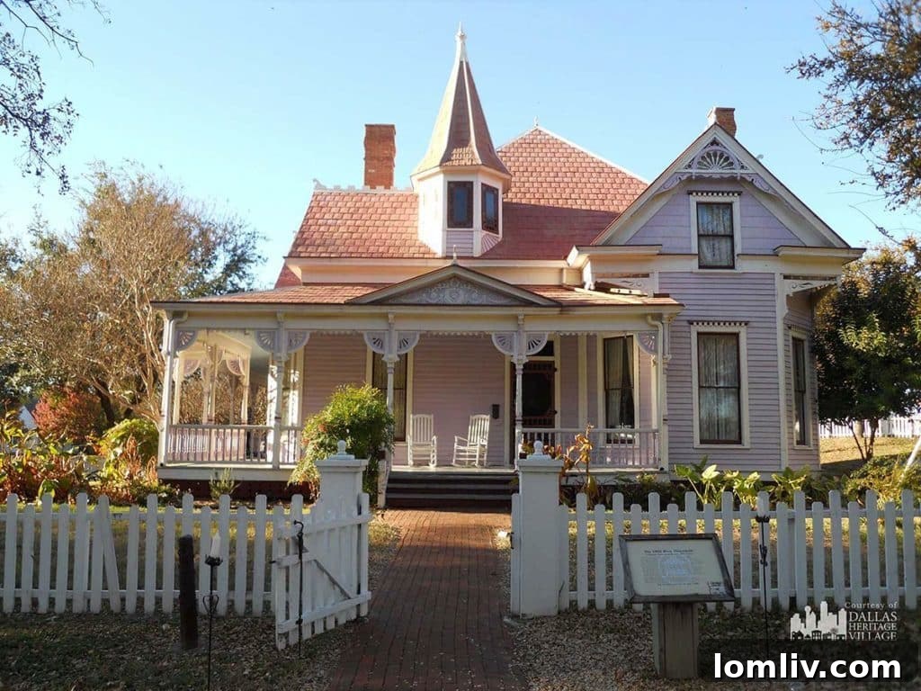 Dallas Heritage Village - Blum House Roof