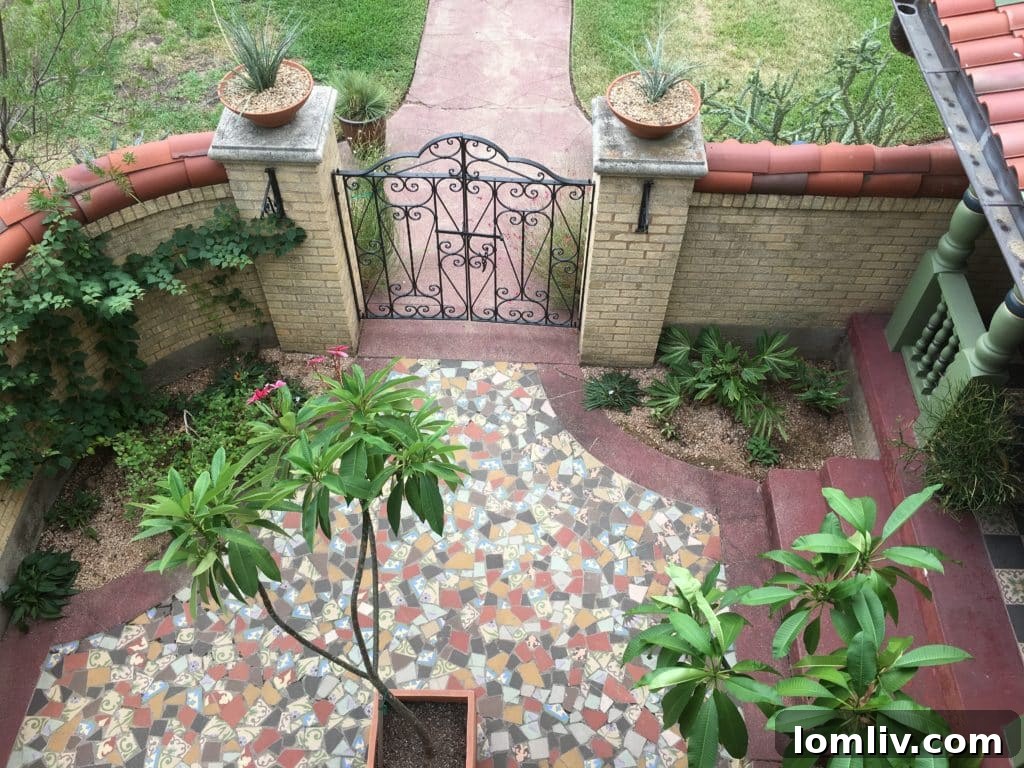 Detailed Exterior View of 6969 Lakewood Hutsell Mansion