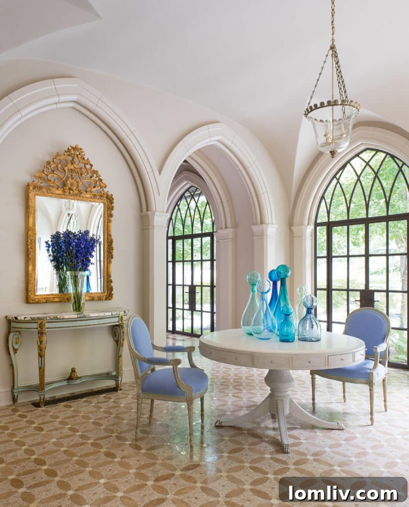 Luxurious yet understated French living room